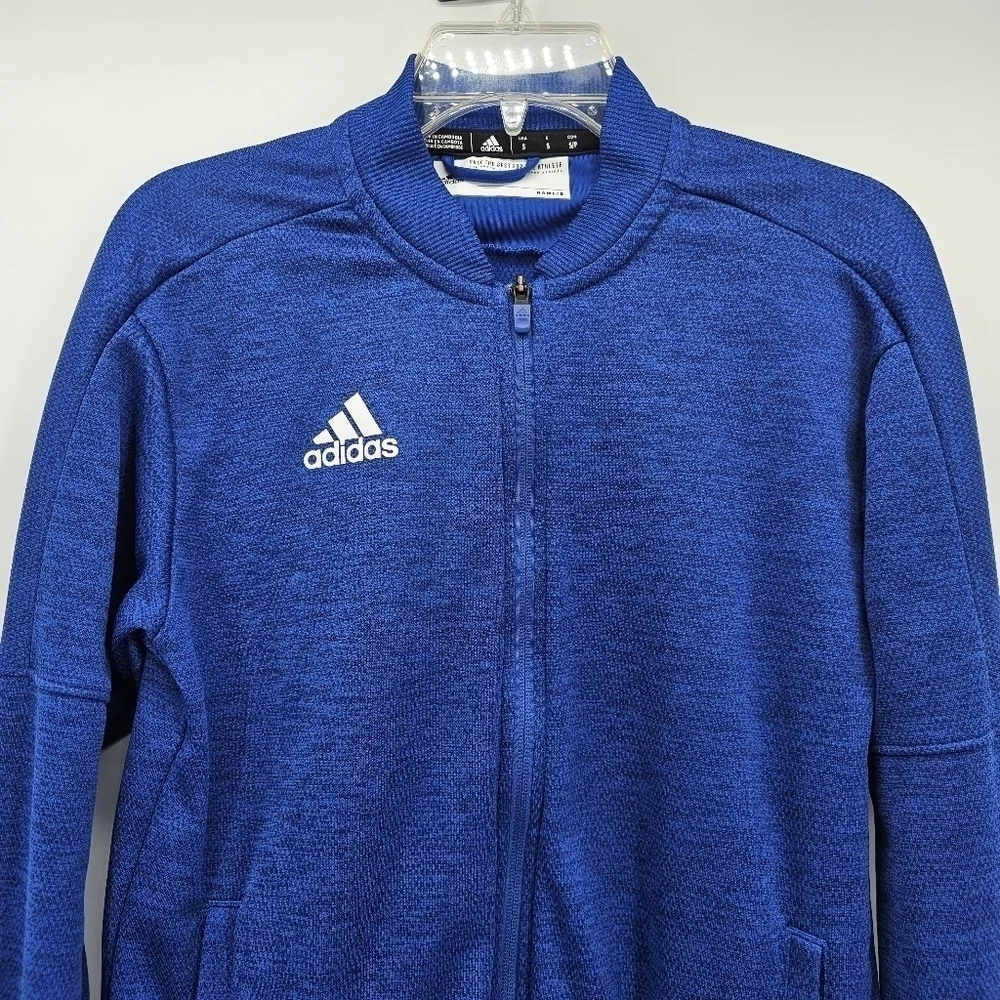 Adidas Climalite Blue Track Jacket Mens Size Small